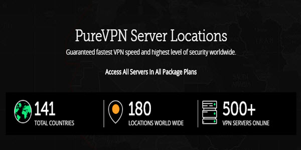 PureVPN Review Servers